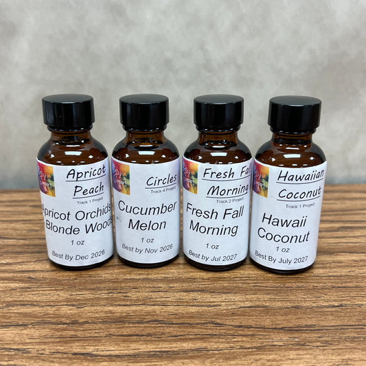 Variety pack of 4, 1 ounce fragrances