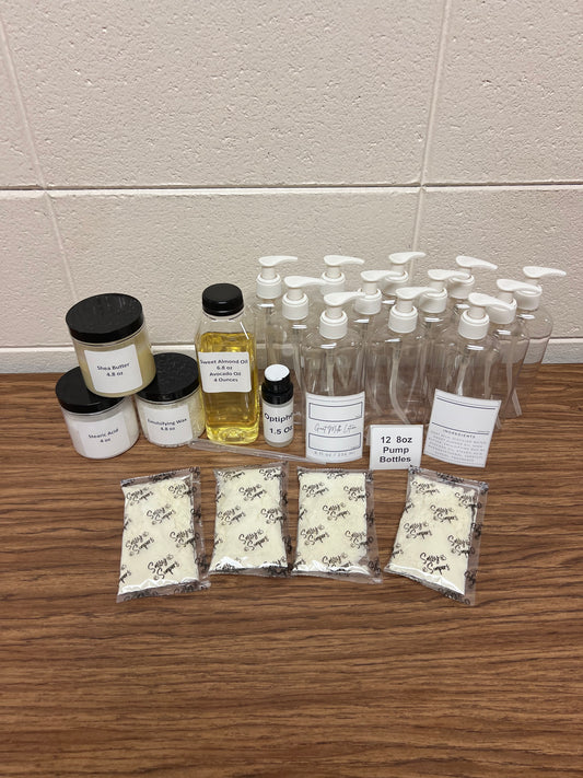 Unscented Basics Lotion Making Bundle