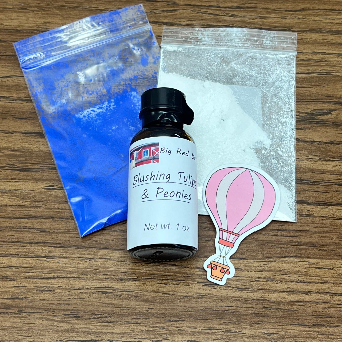 Dutch Delft Soap Making Kit including 1 ounce of fragrance oil and 2 colorants.